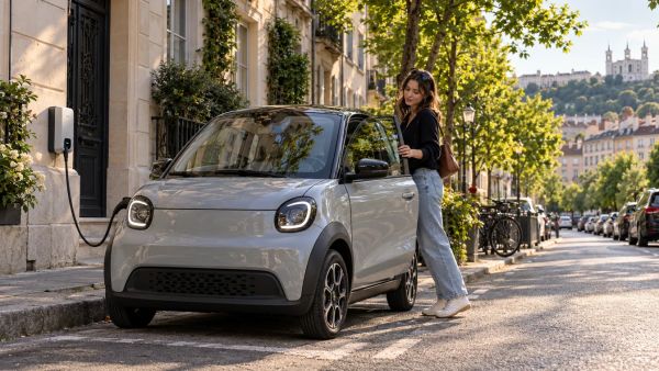 Boucler la ceinture : les avantages d'une voiture électrique sans permis